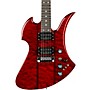 B.C. Rich Mockingbird Legacy STQ Hardtail Electric Guitar Trans Red