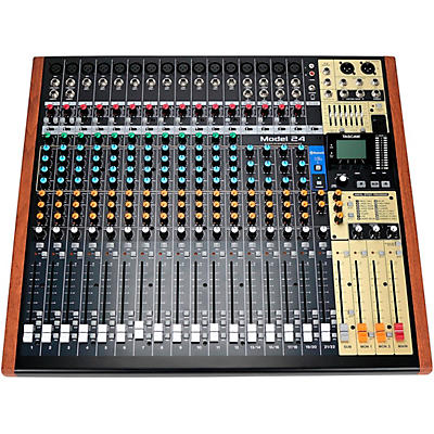 TASCAM Model 24 24-Channel Multitrack Recorder With Analog Mixer and USB Interface