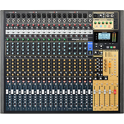 Tascam Model 2400 24-Channel Multitrack Recorder With Analog Mixer & USB Interface