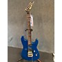 Used Charvette By Charvel Model 250 Solid Body Electric Guitar Blue