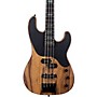 Open-Box Schecter Guitar Research Model-T 4 Exotic Black Limba Electric Bass Condition 2 - Blemished Satin Natural 197881395735