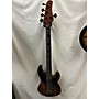 Used Schecter Guitar Research Model T 5 Exotic Black Limba Electric Bass Guitar Black Limba