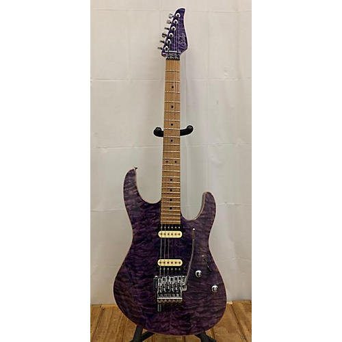 Suhr Modern Custom Solid Body Electric Guitar Trans Purple