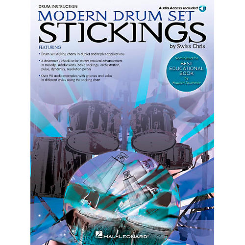 Modern Drum Set Stickings Book/CD
