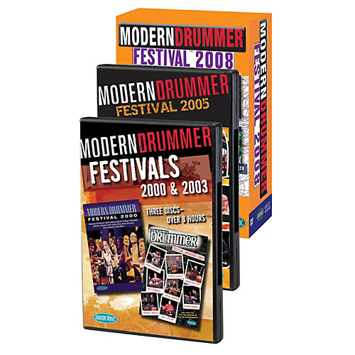 Modern Drummer Super Pack  Modern Drummer Fest 2000/2003/2005/2008 Pack 11 DVDs