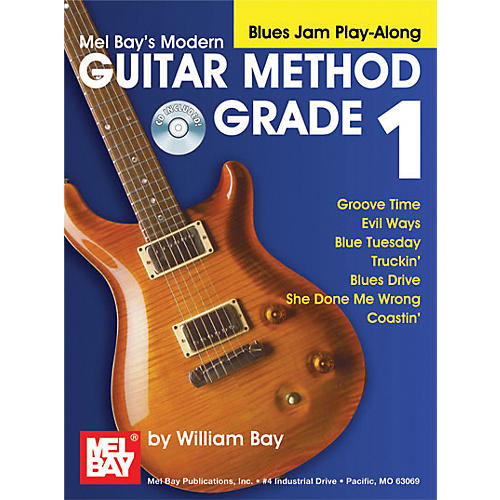 Modern Guitar Method Grade 1 Blues Jam Play-Along Book and CD