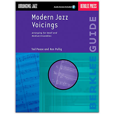Berklee Press Modern Jazz Voicings Arranging for Ensembles Book/Online Audio