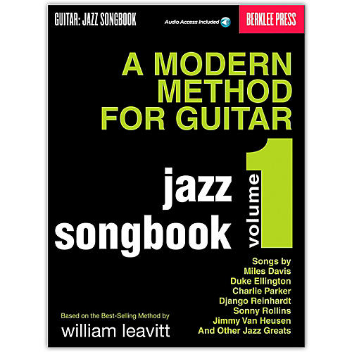 Modern Method for Guitar SongBook/Online Audio: Jazz Book/Online Audio