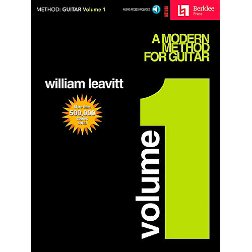 Modern Method for Guitar Volume 1 (Book/Online Audio)