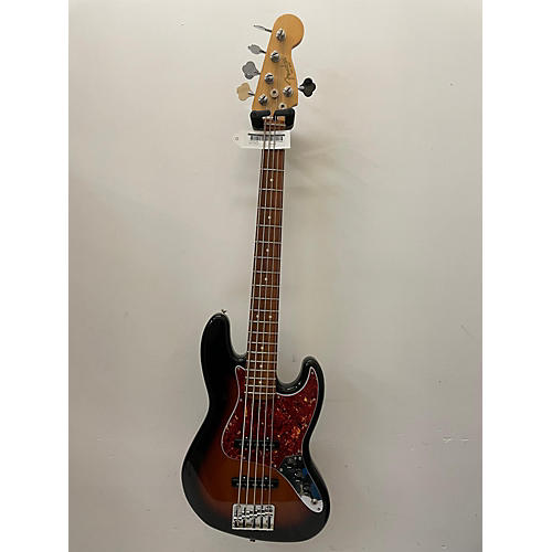 Fender Modern Player Jazz Bass V 5 String Electric Bass Guitar 3 Tone Sunburst