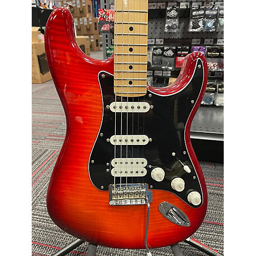 Fender Modern Player Stratocaster HSS Solid Body Electric Guitar AGED CHERRY BURST