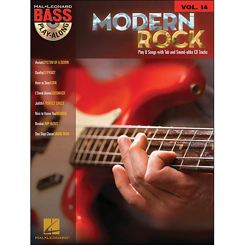 Modern Rock Bass Play-Along Volume 14 Book/CD