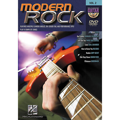 Modern Rock Guitar Play-Along Series Volume 2 DVD
