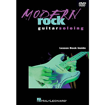 Hal Leonard Modern Rock Guitar Soloing Instructional/Guitar/DVD Series DVD Written by Danny Gill