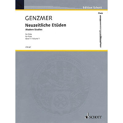 Schott Modern Studies for Flute - Volume 1 Schott Series