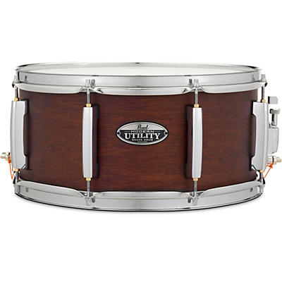 Pearl Modern Utility Snare in Satin Brown