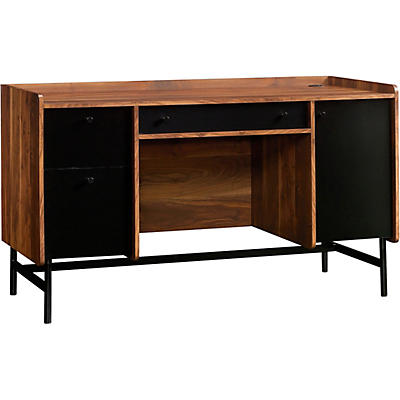 SAUDER WOODWORKING CO. Modern Workstation Desk for Recording and Content Creation