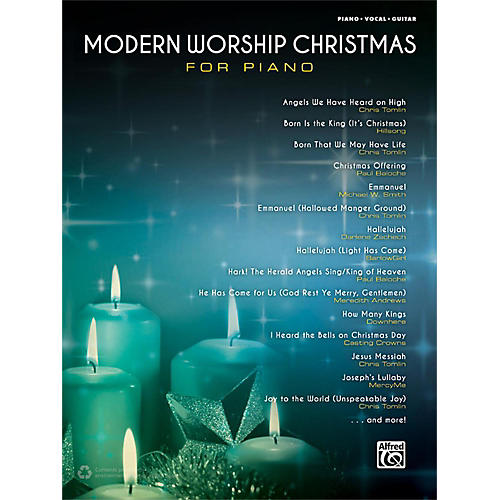 Modern Worship Christmas for Piano Songbook P/V/G Edition
