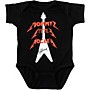 Gibson Mommy's Little Rocker Flying V Onesie 12/18M Black