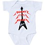 Gibson Mommy's Little Rocker Flying V Onesie 18/24M White