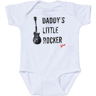Gibson Mommy's Little Rocker Les Paul Onesie 12/18M