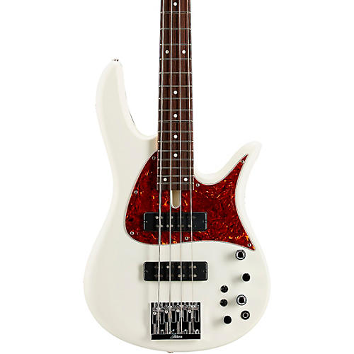 Fodera Monarch 4 Standard Classic Electric Bass Olympic White