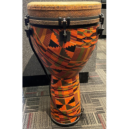 Remo Mondo Designer Kintekloth 12x24 Djembe