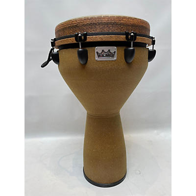 Remo Mondo Designer Series Key Tuned Djembe Earth 14in Djembe