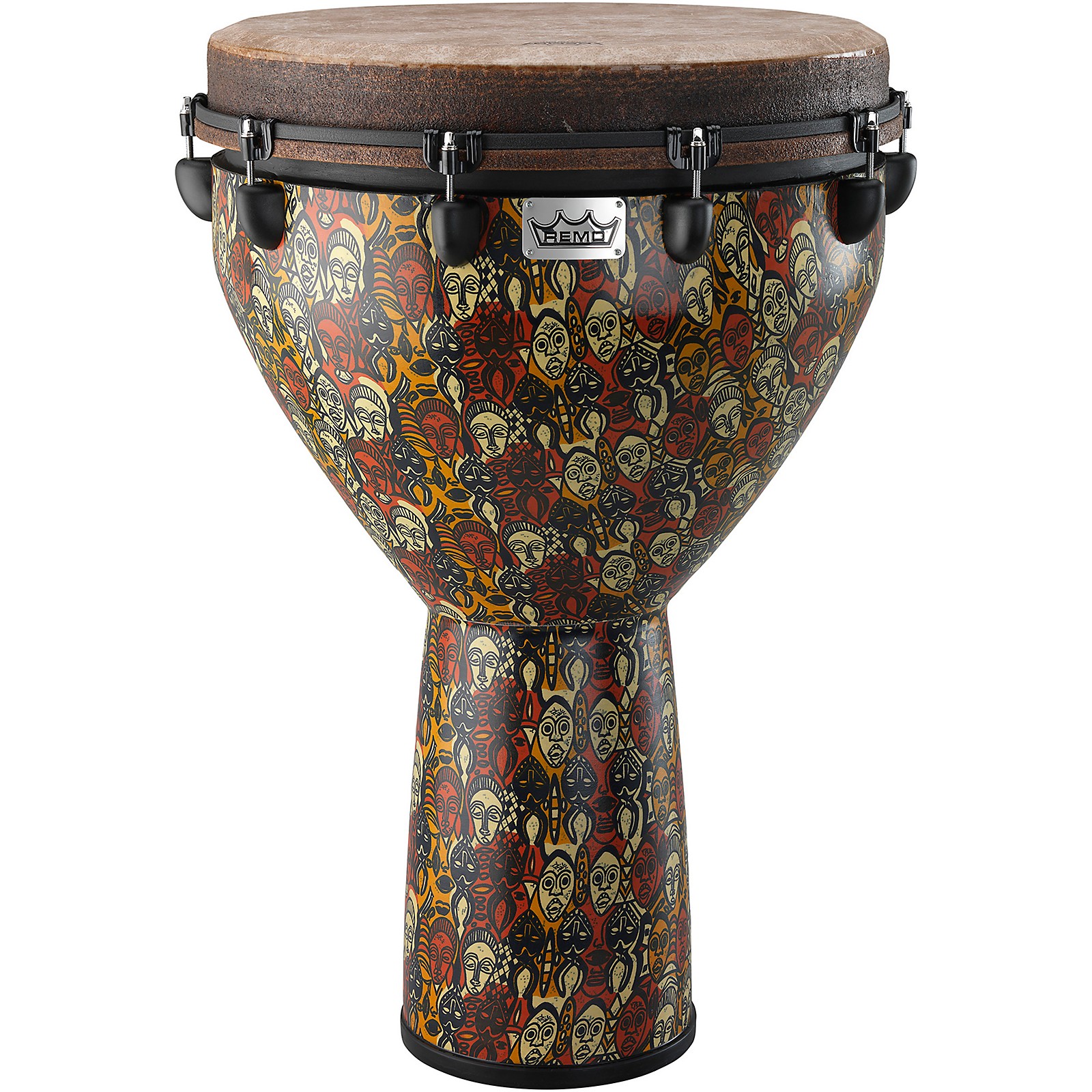 Remo Mondo KeyTuned Djembe MultiMask 28 x 18 in. Musician's Friend