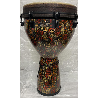 Remo Mondo Series Designer Multi Mask 14in Djembe