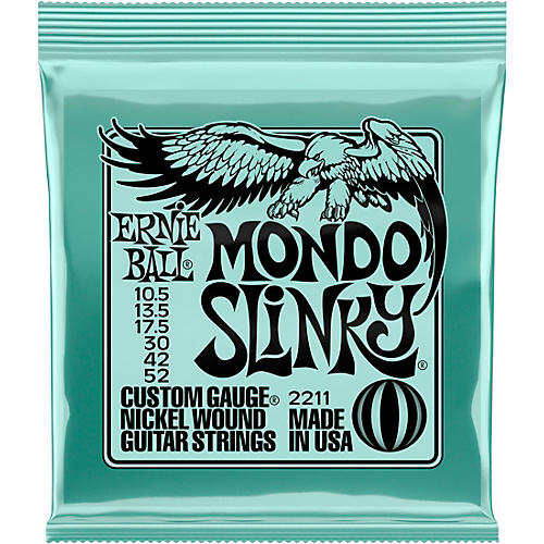 Ernie Ball Mondo Slinky 2211 (10.5-52) Nickel Wound Electric Guitar Strings