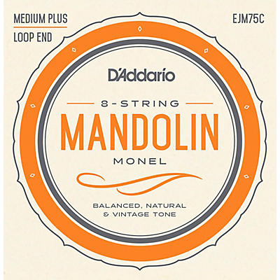 D'Addario Monel Mandolin Strings Medium Plus