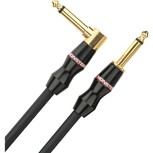 Monster Bass Instrument Cable Straight-Angled