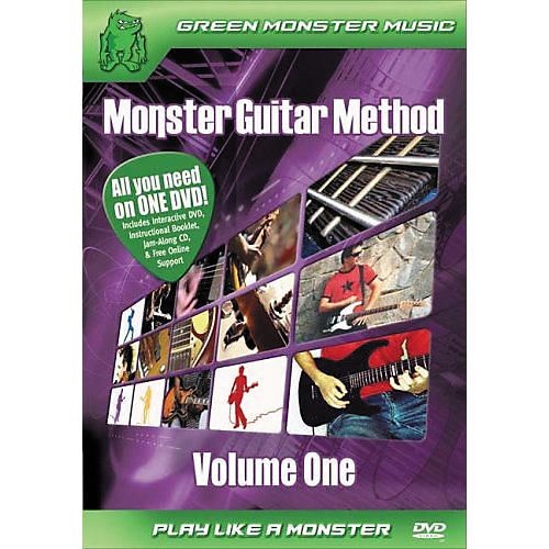 Monster Guitar Method Vol. 1 Dvd/Cd Set