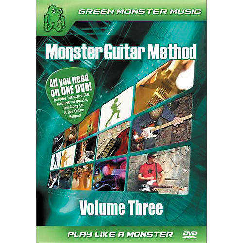 Monster Guitar Method Vol. 3 Dvd/Cd Set