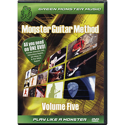 Alfred Monster Guitar Method Vol. 5 Dvd/Cd Set