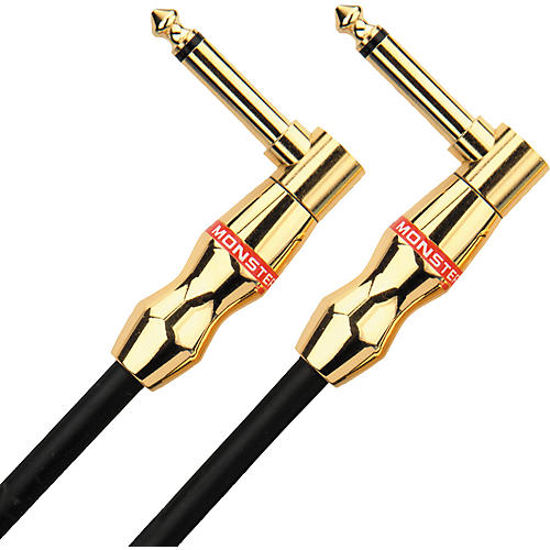 Monster Rock Instrument Cable Angled-Angled