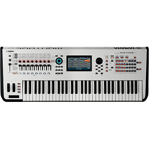 Yamaha Montage 6 61-Key Flagship Synthesizer White