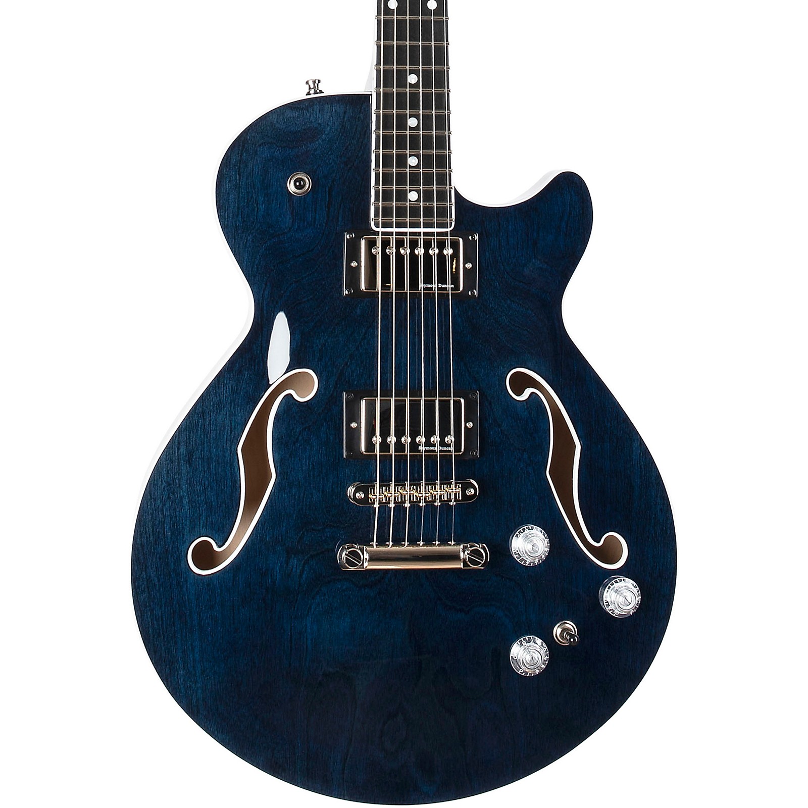 Godin Montreal Premiere A/E SemiHollowbody Electric Guitar Indigo Blue