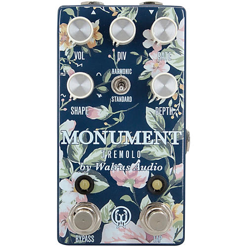Monument Floral Harmonic Tap Tremolo V2 Effects Pedal