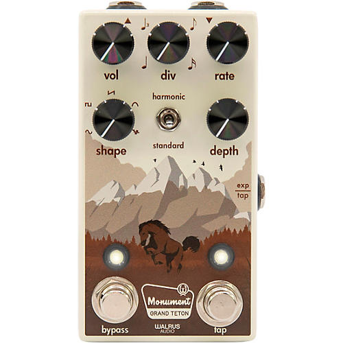 Monument Harmonic Tap Tremolo V2 National Park Effects Pedal