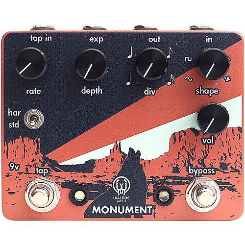 Monument Tap Tremolo Effects Pedal