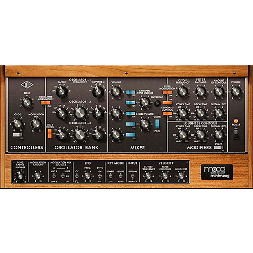 Universal Audio Moog Minimoog UAD Instrument (Software Download)