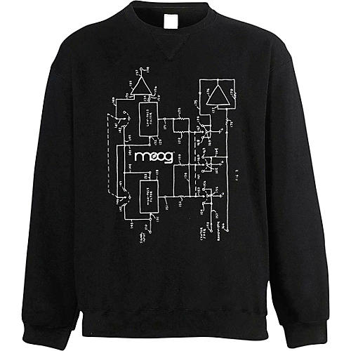 Moog Moogfest 2018 Diagram Sweat Shirt Medium