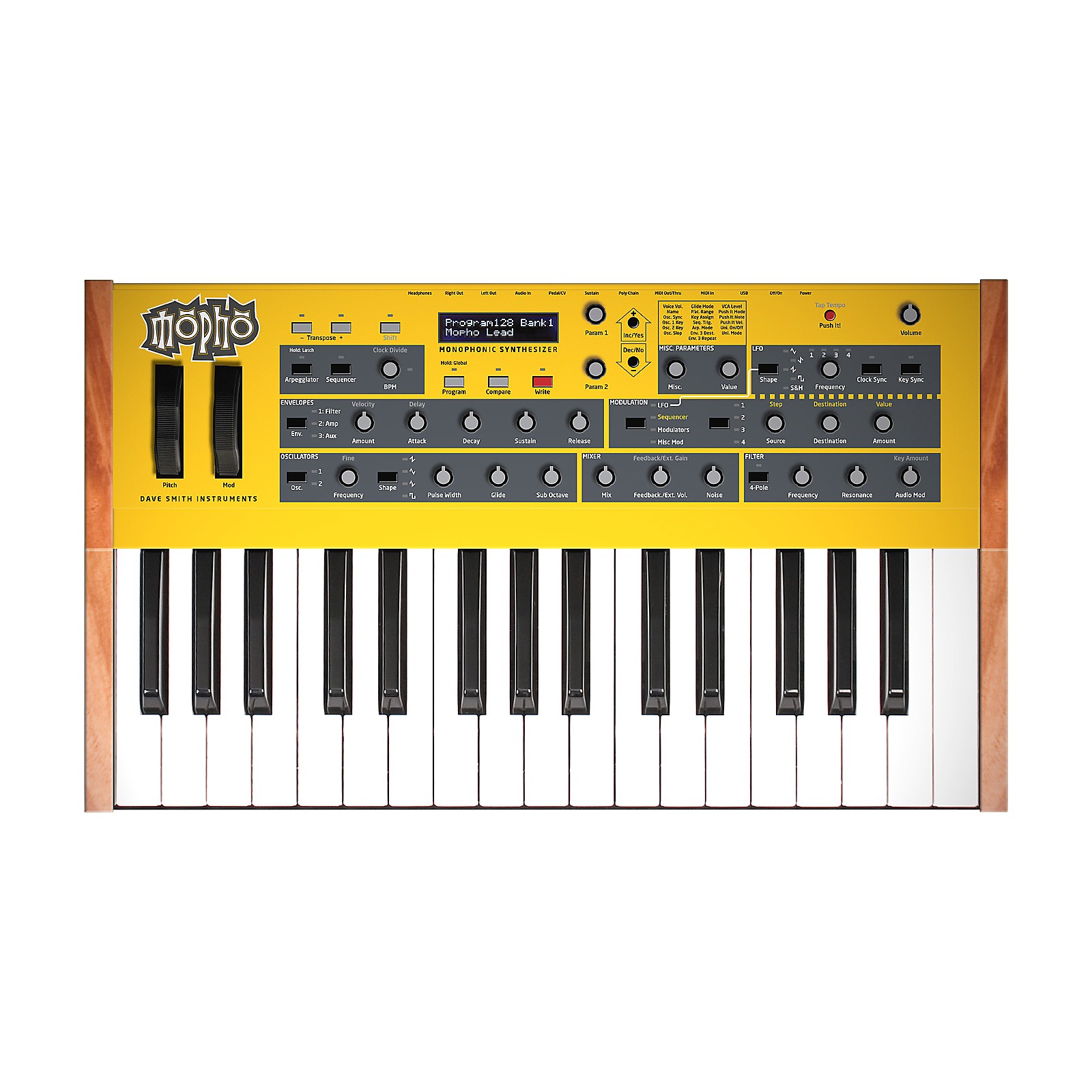 Sequential Mopho Keyboard Synth Musician's Friend