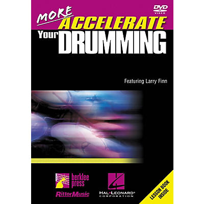 Hal Leonard More Accelerate Your Drumming DVD