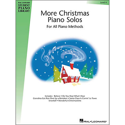 Hal Leonard More Christmas Piano Solos Book 4 Hal Leonard Student Piano Library