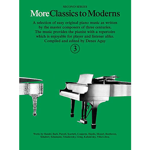 Music Sales More Classics To Moderns - Second Series Book 3