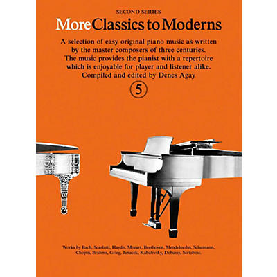 Music Sales More Classics To Moderns - Second Series Book 5