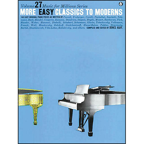 Music Sales More Easy Classics To Moderns By Denes Agay